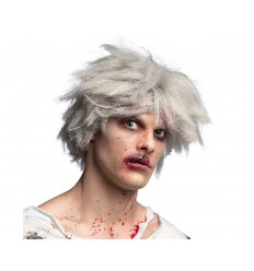 Peruka Siwa Zombie Halloween Horror