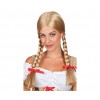 Peruka HEIDI, Blond Warkocze