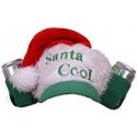 Czapka Świętego Mikołaja "Santa Cool" 30 x 40 cm WYPRZEDAŻ