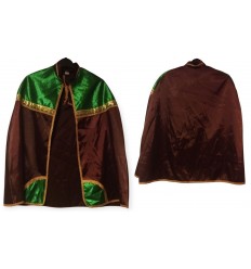 Peleryna Bordowo Zielona Trzech Króli rozmiar 116