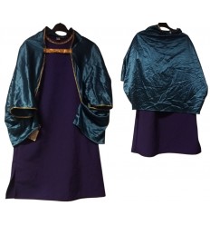 Strój Zestaw Fioletowo Granatowa Króla Trzech Króli rozmiar 116