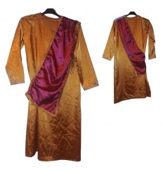 Strój Złoto Bordowy Króla Trzech Króli rozmiar 128