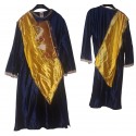 Strój Króla Granatowo Złoty plus Korona Trzech Króli rozmiar 110