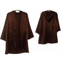 PELERYNA BRĄZOWA ROZMIAR UNIWERSALNY SOWA WRÓBEL DZIK TEATR PRZEDSTAWIENIE