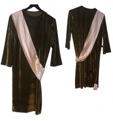 Strój Józef Zielono Beżowy Jasełka Przedstawienie rozmiar 134/140