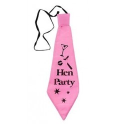 Krawat Różowy Hen Party Wieczór Panieński WYPRZEDAŻ