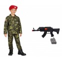 Strój Żołnierz Polski  Wojsko Moro Militaria Armia + KARABIN
