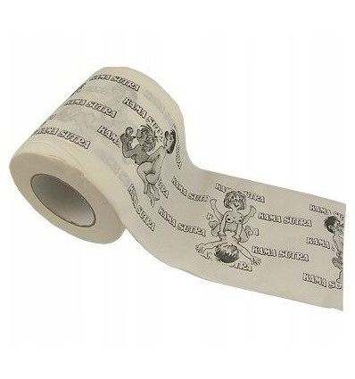 Zabawny Gadżet PAPIER TOALETOWY SEX KAMASUTRA WYPRZEDAŻ