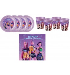 Zestaw Urodzinowy K-POP DEMON HUNTERS 28 el
