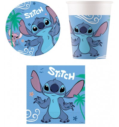 Zestaw Urodzinowy Stich & Angel 36 el.