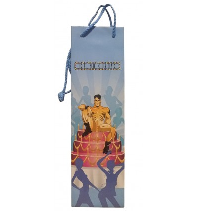 Torebka na Butelkę - Idź na Całość Prezent WYPRZEDAŻ