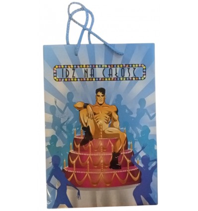 Torebka na Prezent - Idź na Całość WYPRZEDAŻ