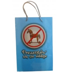 Torebka na Prezent - Prezentów się nie oddaje WYPRZEDAŻ