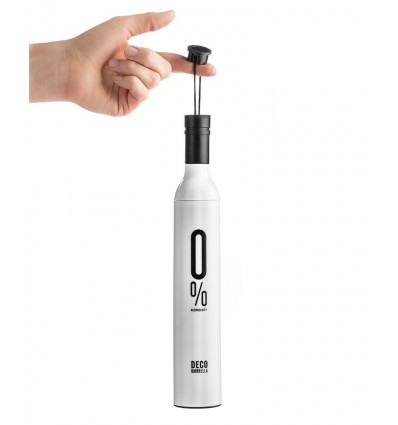 Bezalkoholowa Parasolka - Srebrna Zabawny Gadżet WYPRZEDAŻ