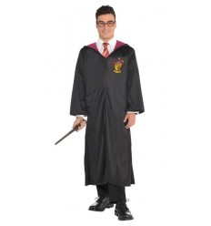 Strój Harry Potter M/L Kostium dla Dorosłych Gryffindor Peleryna Licencja