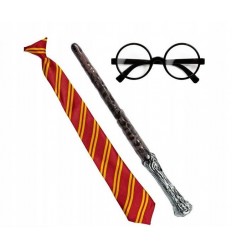 Zestaw Harry Potter Czarodziej Mag 3 el.