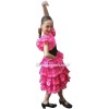 Strój Różowo Czarny Flamenco Hiszpanka na Bal Karnawał roz. 140 WYPRZEDAŻ