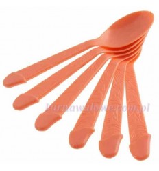 Łyżeczki Willy Wieczór Panieński 6 szt WYPRZEDAŻ