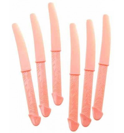 Noże Willy Wieczór Panieński 6 szt WYPRZEDAŻ