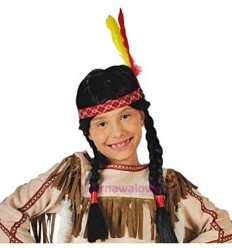 Peruka "Indianki"
