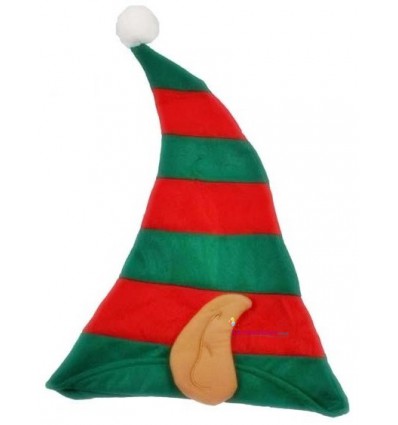CZAPKA ELFA Z USZAMI 34 x 48 cm ELF SKRZAT LAS ŚWIĘTA