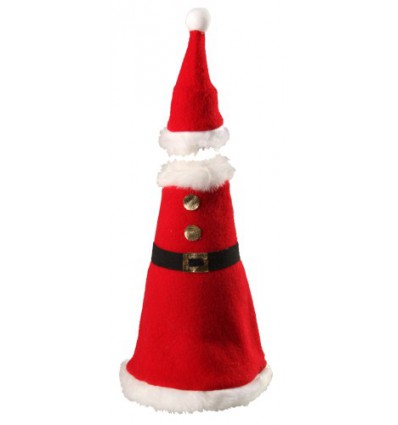 UBRANKO NA BUTELKĘ PANI MIKOŁAJ ŚWIĘTA 2 ELEMENTY