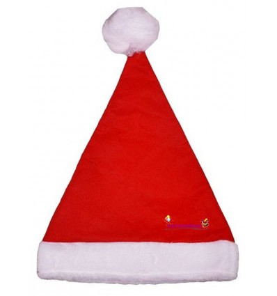 CZAPKA MIKOŁAJA KLASYCZNA 30 x 40 cm ŚWIĘTA ZIMA