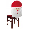 Świąteczny pokrowiec na krzesło "Mikołaj"