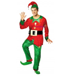 STRÓJ ELF DOROŚLI L/XL POMOCNIK MIKOŁAJA ŚWIĘTA