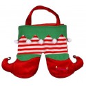 TOREBKA ŚWIĄTECZNA BUTY ELFA POMOCNIK MIKOŁAJA